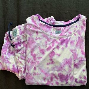 Tie Dye Pajama Set